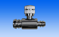 Metal, turn-type airflow control valve