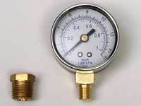Item # GP524200, 0-15 LB. Air Pressure Gauge with Bushing Item # GP524200, 0-15 LB. Air Pressure Gauge with Bushing